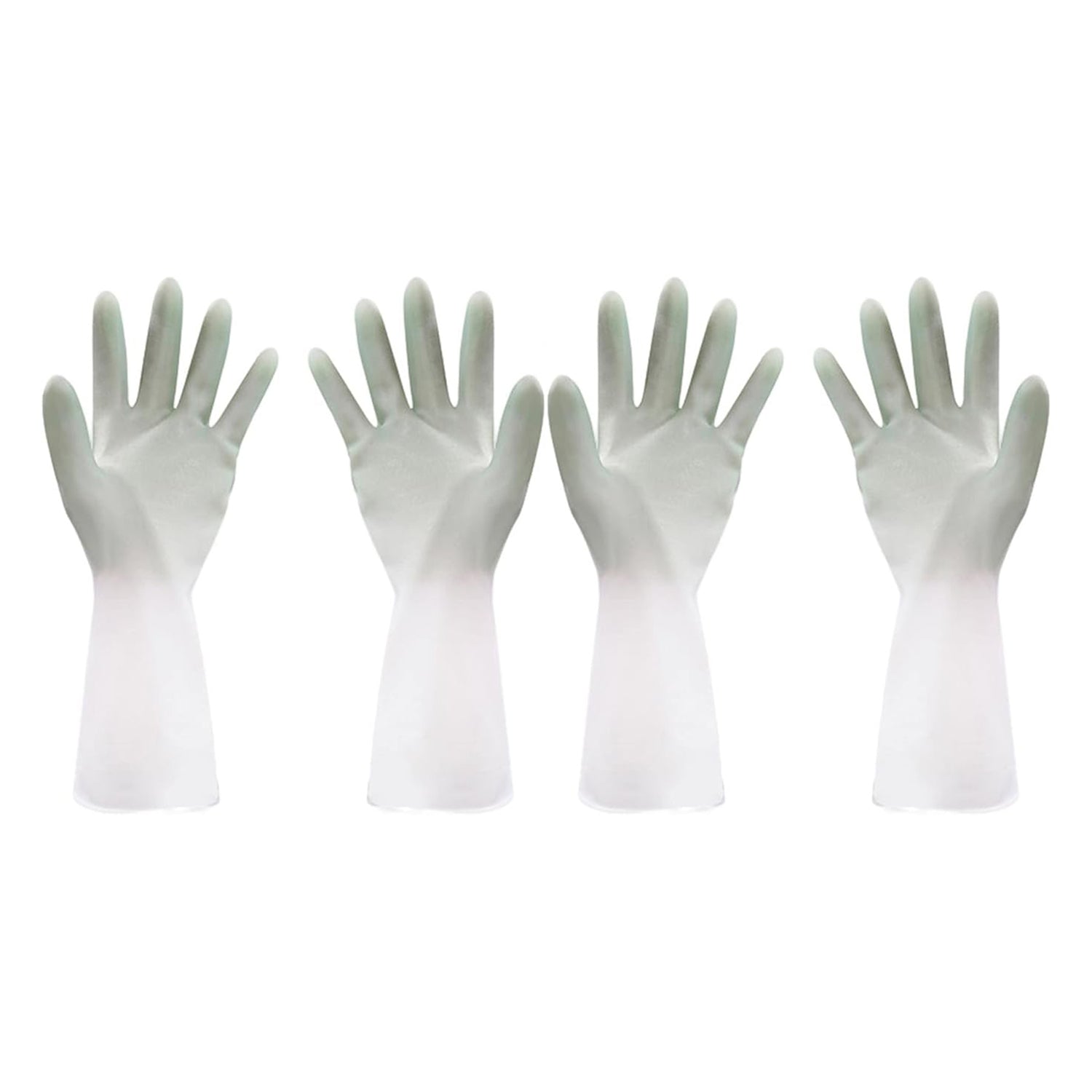 Latex Household Gloves (2 Pair / Mix Color)