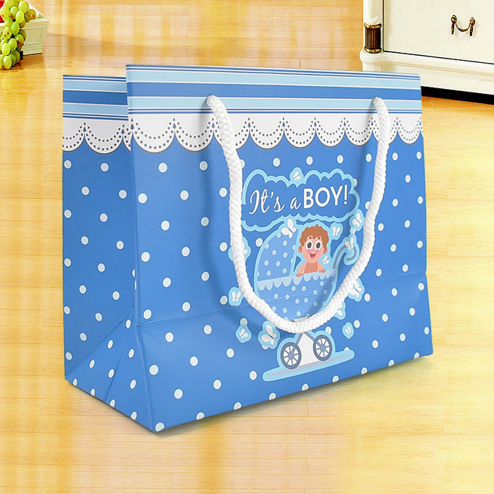 It's a Boy Celebration Paper Bag (7x6x3.5 Inch)