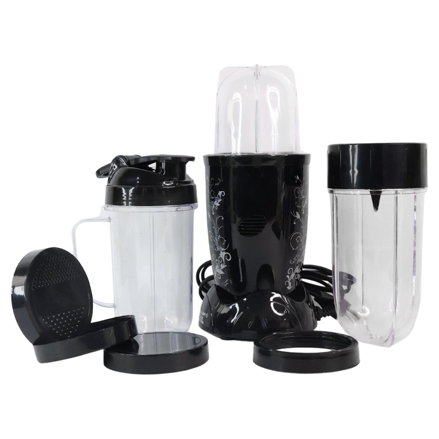 Orbit Bullet Mixer Grinder - 400W with 3 Jars