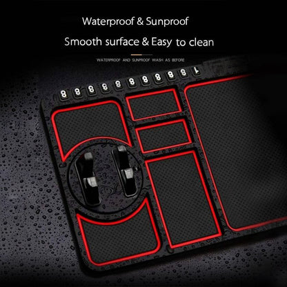 Car Dashboard Mat & Mobile Phone Holder Mount