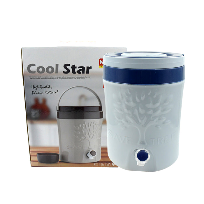 Insulated Water Jug with Tap (2500ml/7500ml/12000ml): Leakproof, Travel Cooler