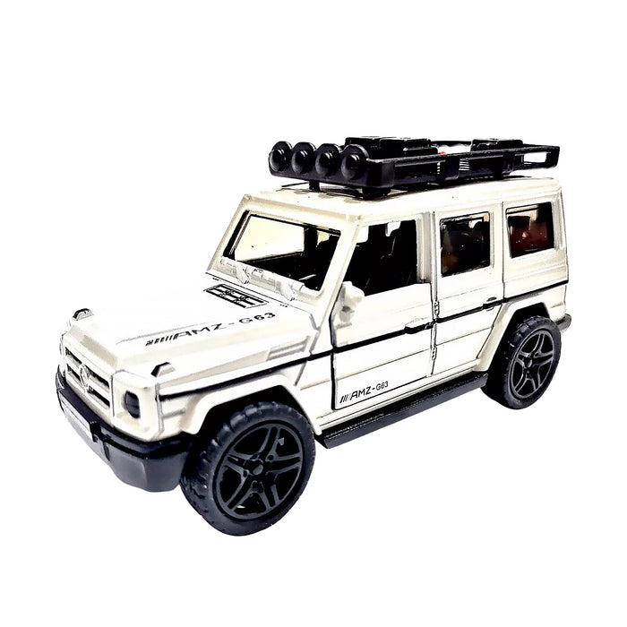 17748 Alloy Metal Pull Back Die-cast Car, Jeep Model Car Off Road Die cast Metal Pullback Toy car with Doors Open Boys Gifts Toys for Kids Age 3+ Years (Pack of 1)