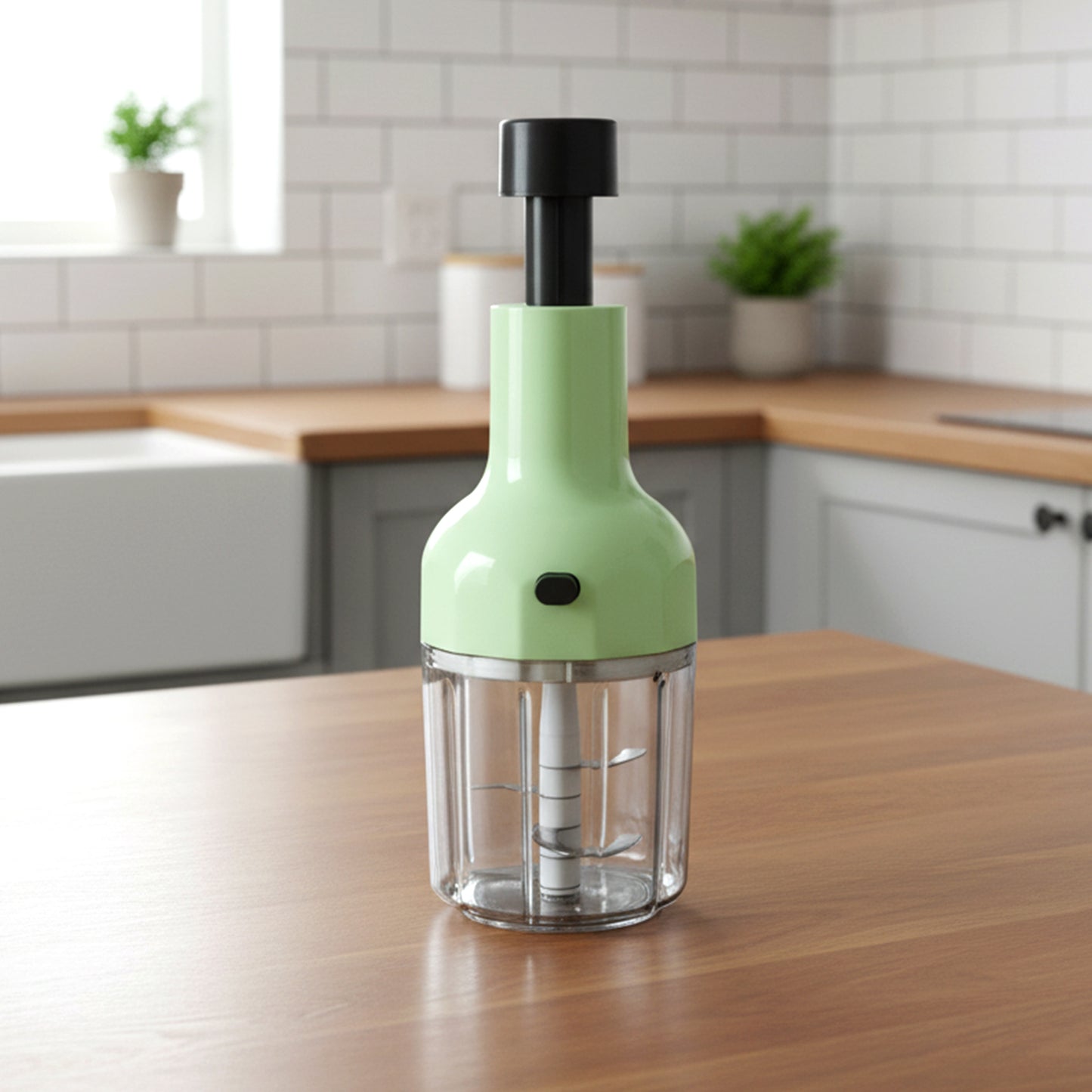 Manual food processor chopper kitchen gadget