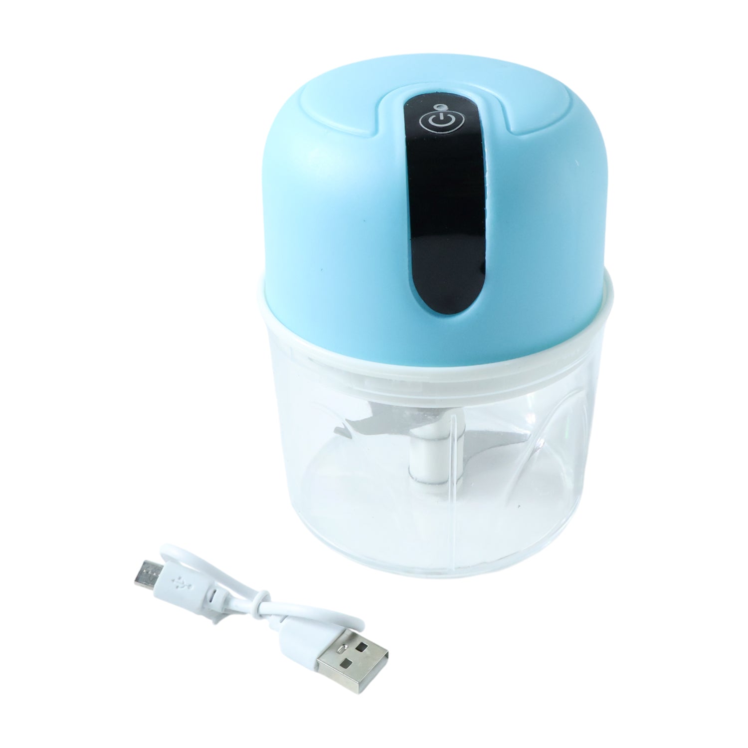 Wireless USB Rechargeable Mini Electric Garlic Machine / Chopper 3 Blades (300Ml)