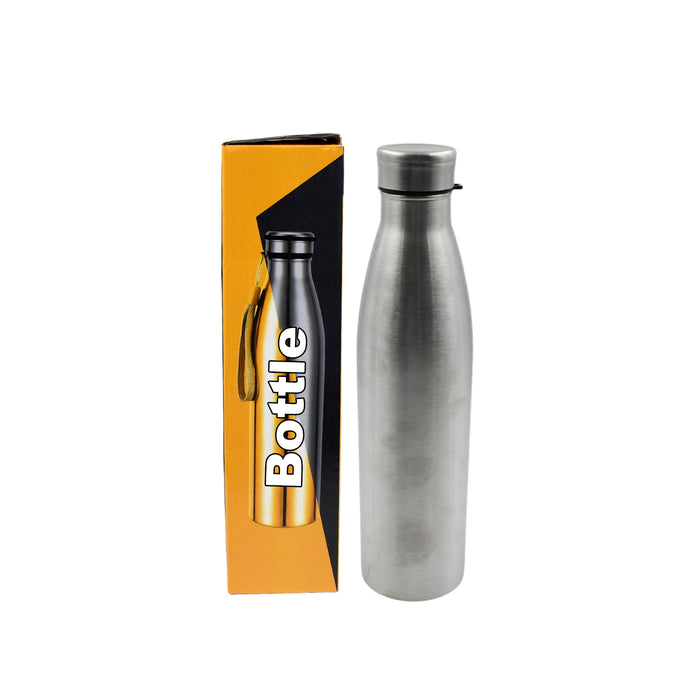 6857  Water Bottle for Office, Thermal Flask, Stainless Steel Water Bottles, Fridge Water Bottle, Hot & Cold Drinks, BPA Free, Leakproof, Portable For office / Gym / School 1000 ML