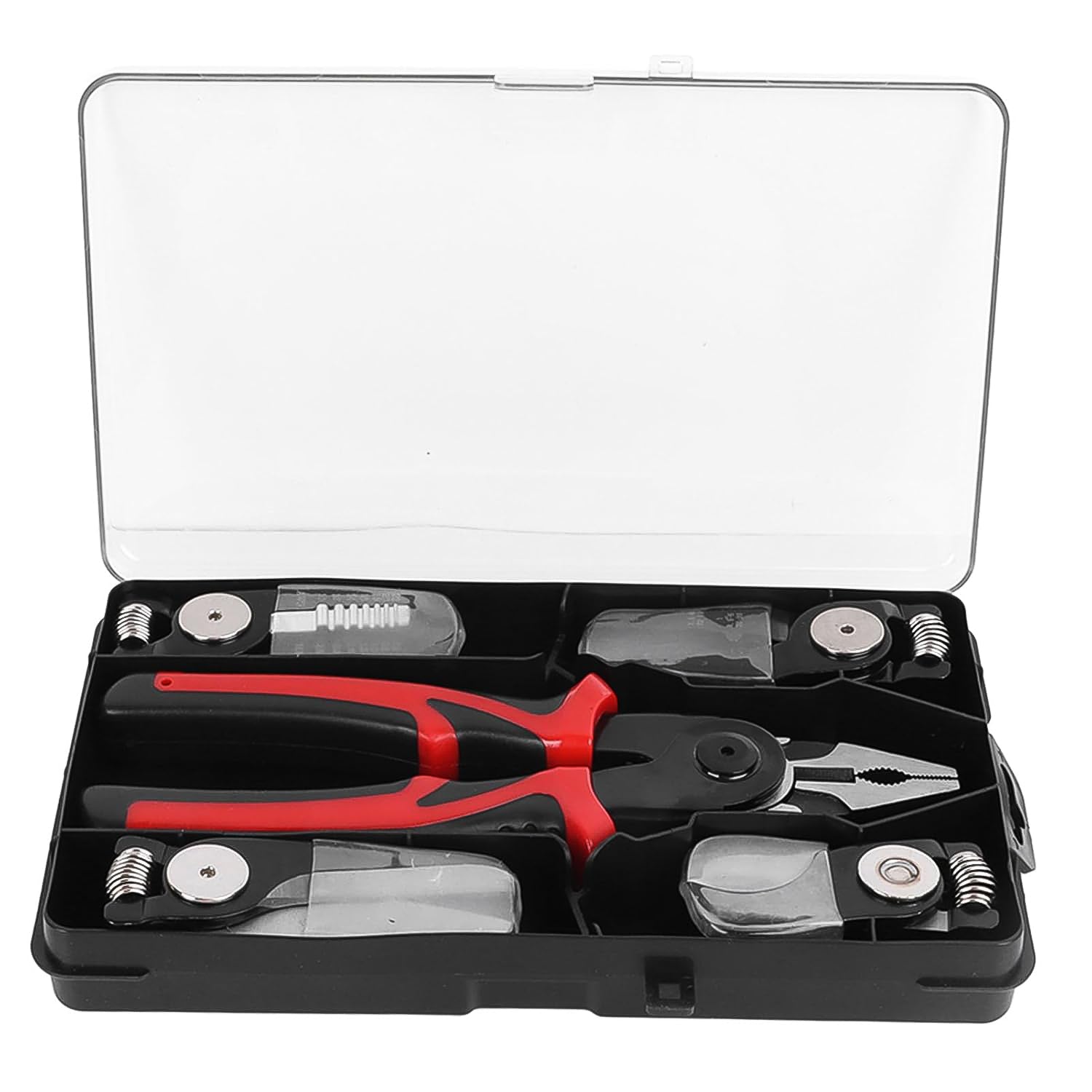 5 in 1 Wire Stripper Pliers Set  Soft Grip, Anti-Slip, Alloy Steel, Cutting & Stripping