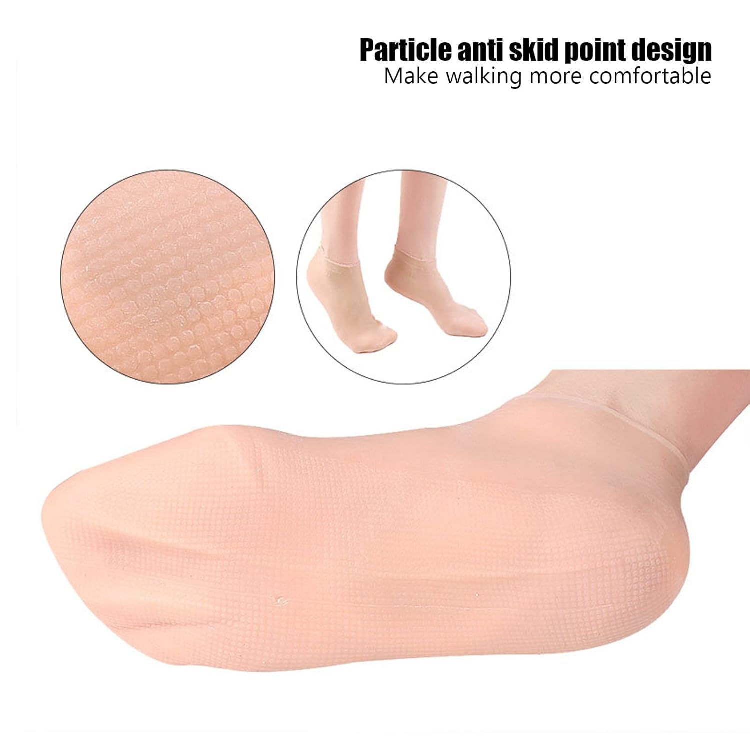 Silicone Soft Moisturizing Socks (1 Pair)