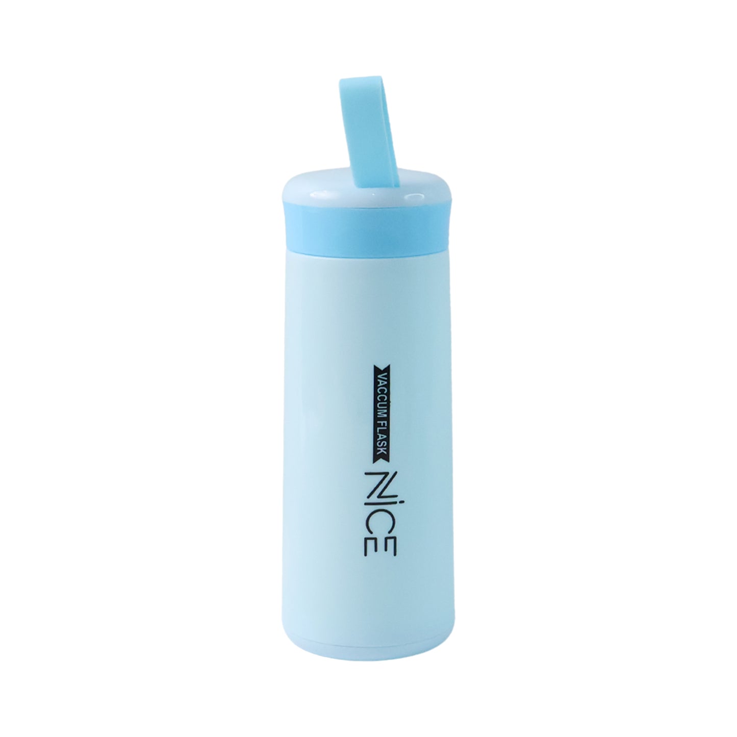 Water bottle 400ml leak proof, glass water bottle with daily water intake for gym and children, Nice Bottle (1 pc / Mix Color)