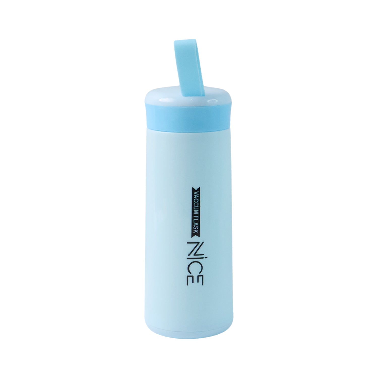 Water bottle 400ml leak proof, glass water bottle with daily water intake for gym and children, Nice Bottle (1 pc / Mix Color)