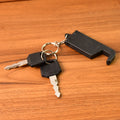Plastic Keychain Mobile Stand – 2 in 1 Multicolor Phone Holder Set