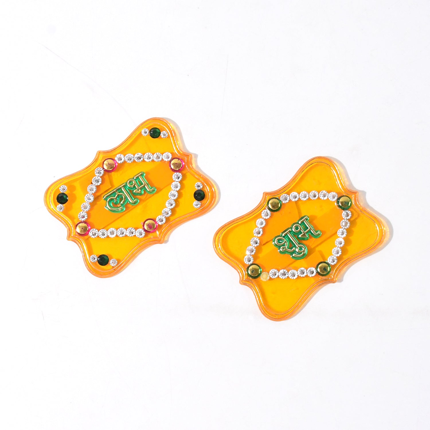 Shubh Labh Decorative Wall Hangings (2 Pc)