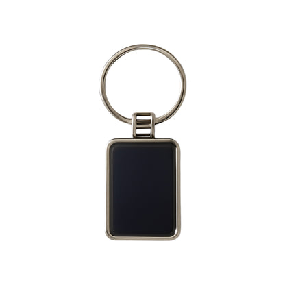 Black Bar Luxe Metal Key Tag