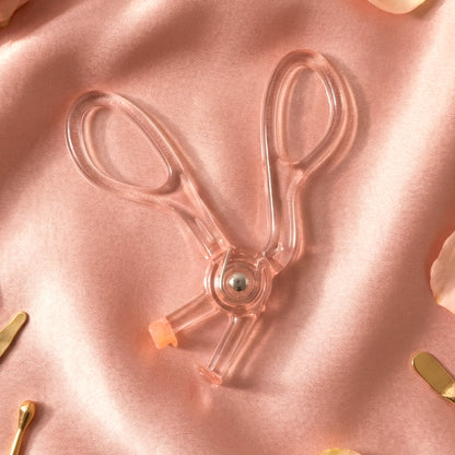 Premium Transparent Plastic Eyelash Curler (1 Pc)