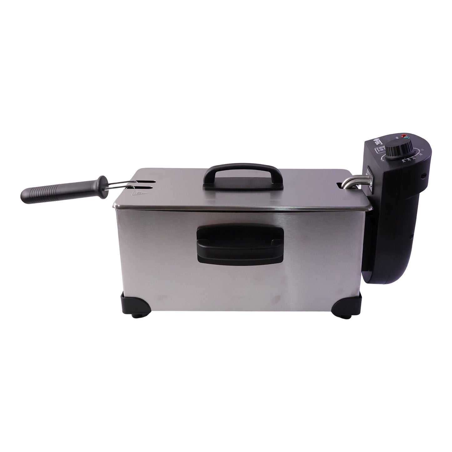 Orbit deep fryer with removable lid and viewing window