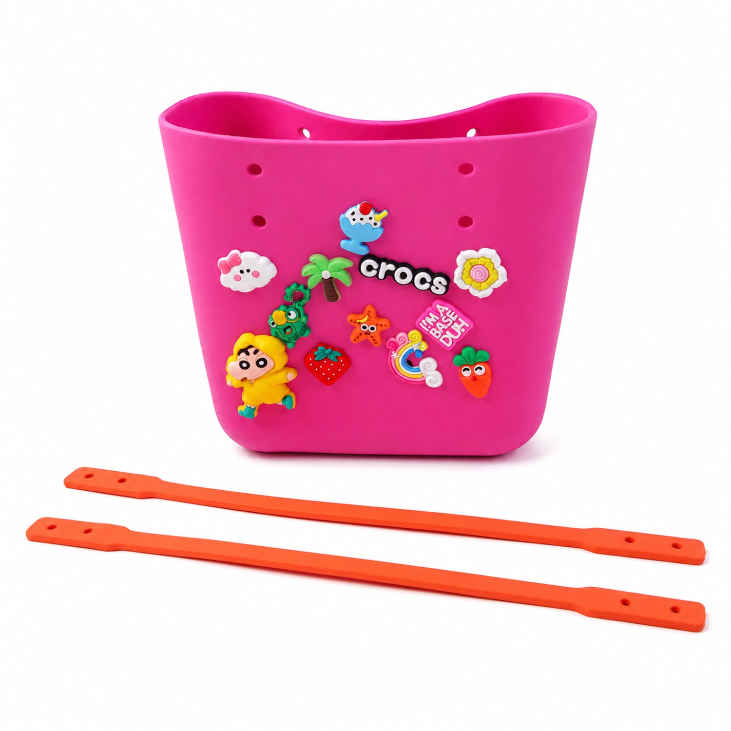 Crocs tote bag with spacious interior
