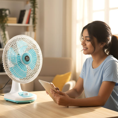 DeoDap 12V DC Table Fan Adjustable Speed - feature