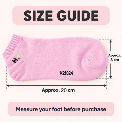 Low Cut Ankle Socks for Women, Soft Stretchable No Show Sports Socks (1 Pair)