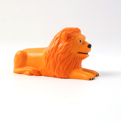 Premium Oranje Plak Leeuw Lion Car Dashboard Toy (1 Pc)