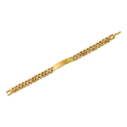 Customize / personalized Customized Golden Chain Bracelet  (1 Pc)