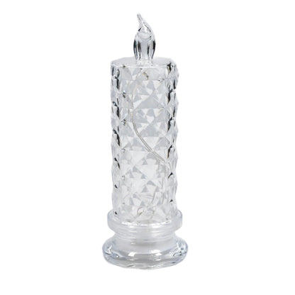 Crystal light rose candles for special occasions