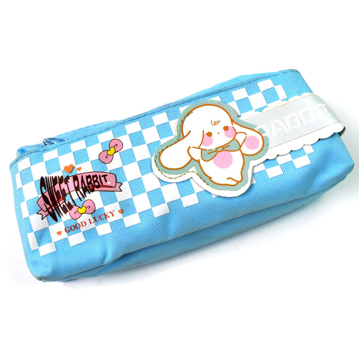 Pencil Pouch With Zipper, Students Pencil Case Large Capacity, Makeup Pouch, Stationery Bag (1 Pc / 2 Compartment)