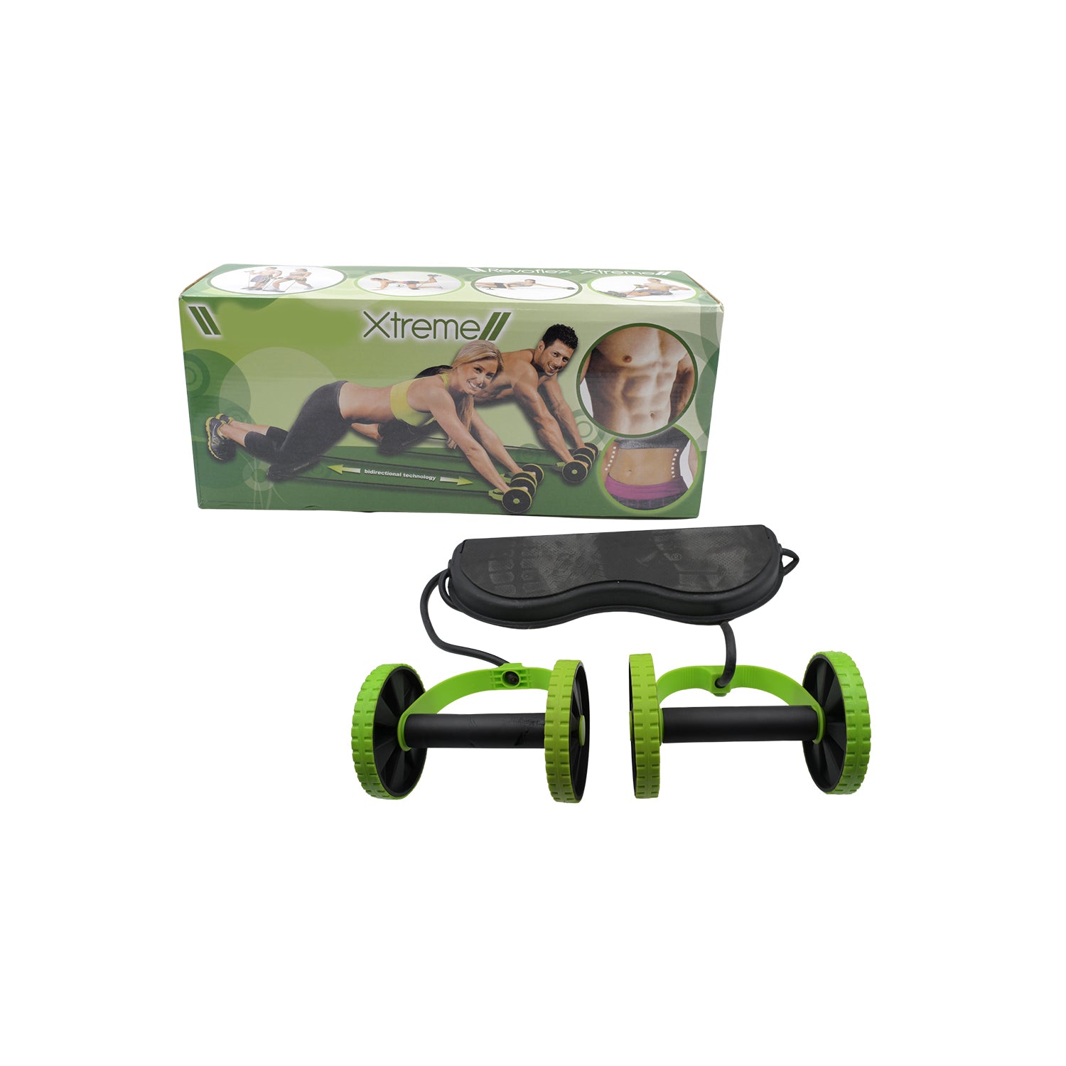 Fitness resistance tube for ab slimming and home gym use