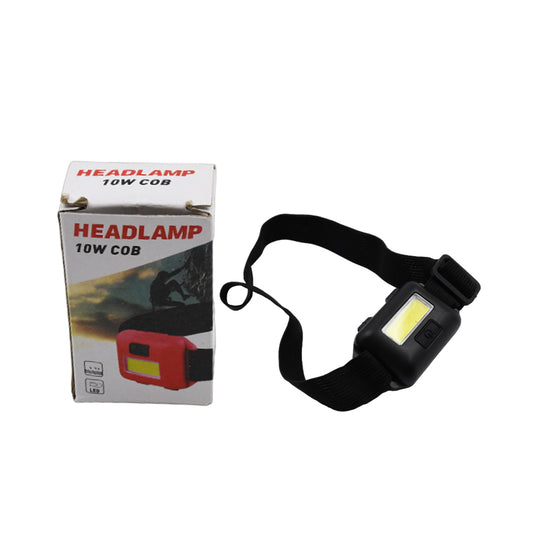 10W COB Waterproof Headlamp – Portable Lantern for Camping, Hiking, Cycling & Hunting (1 Pc)