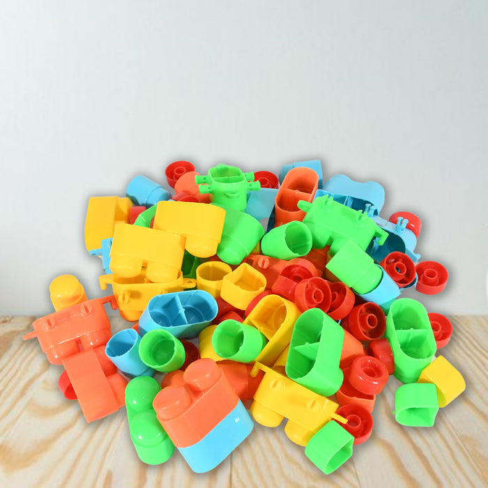 17680 Puzzle Blocks Toys Building and Construction Block Set for Children Boys and Girls (Multicolor)