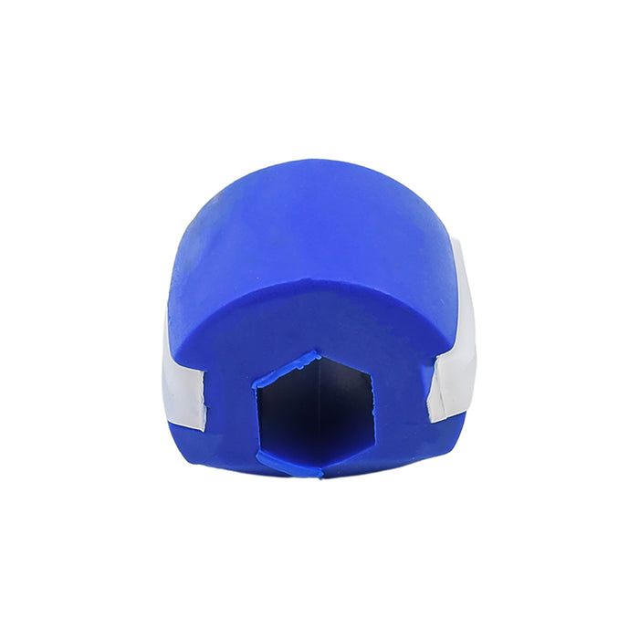 6128 DARK BLUE MOUTH EXERCISER USED TO GAIN SHARP AND CHISELLED EASILY AND FAST.