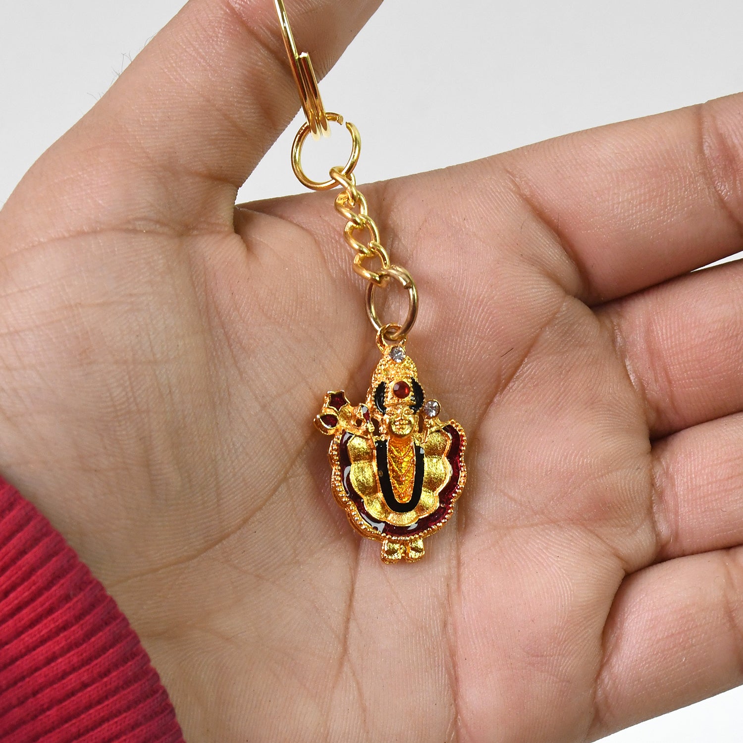 Dwarkadhish Divine Keychain