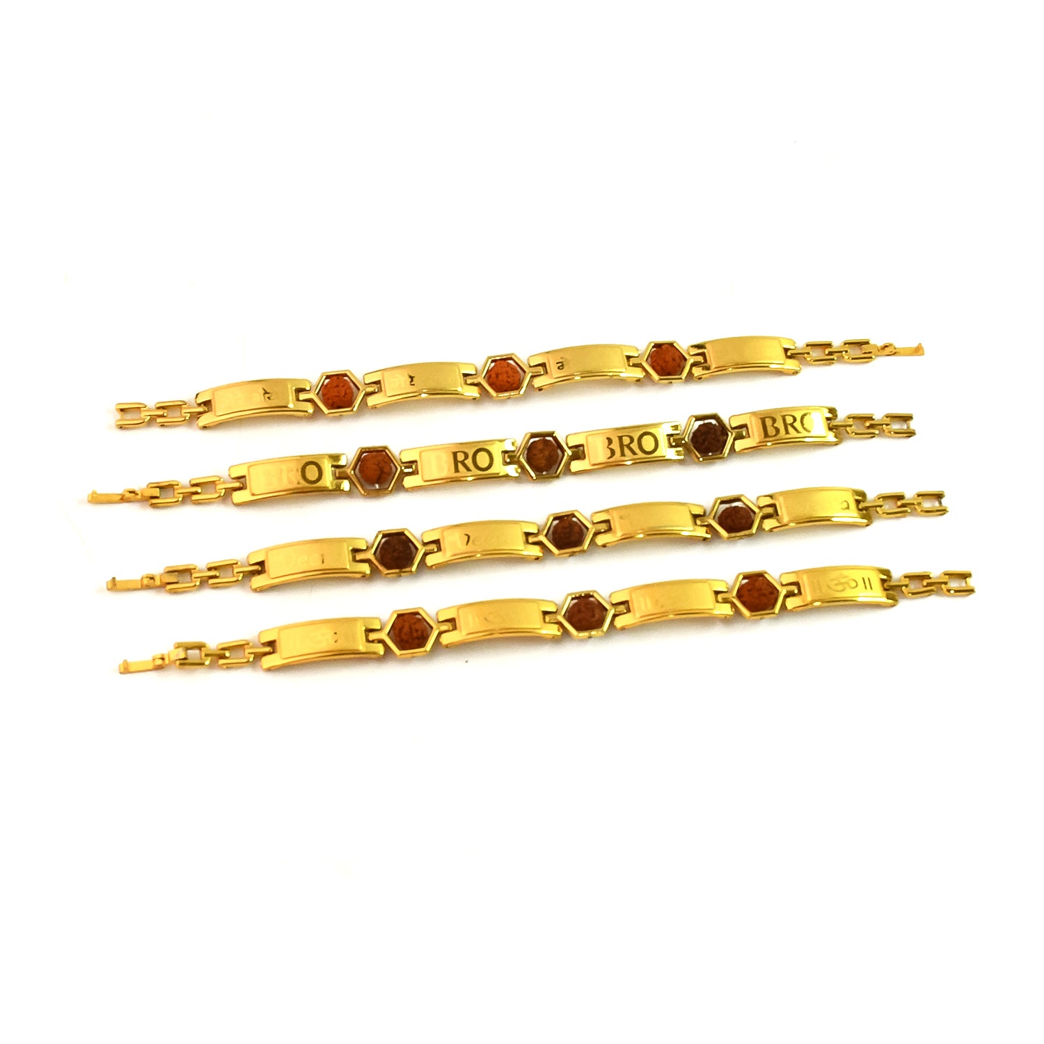 Gold Rakhi Bracelet