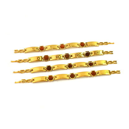 Gold Rakhi Bracelet