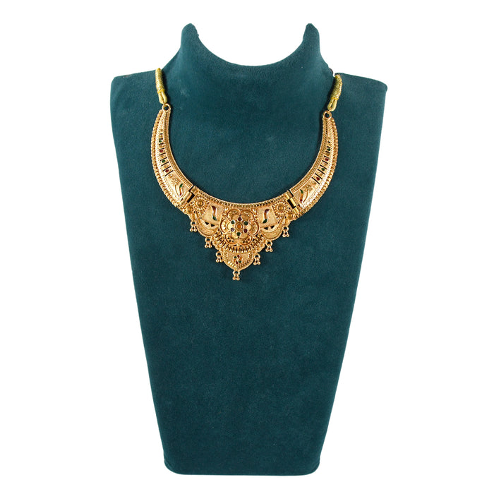 Stunning Gold-Plated Necklace Set