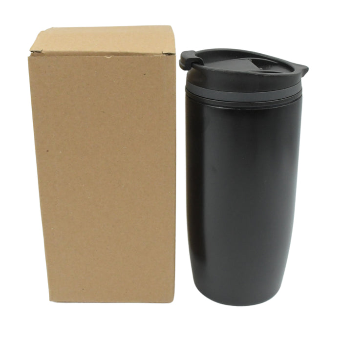 12523 Stainless Steel Vacuum Insulated Coffee Cups Double Walled Travel Mug, Car Coffee Mug with Leak Proof Lid Reusable Thermal Cup for Hot Cold Drinks Coffee, Tea (1 Pc)