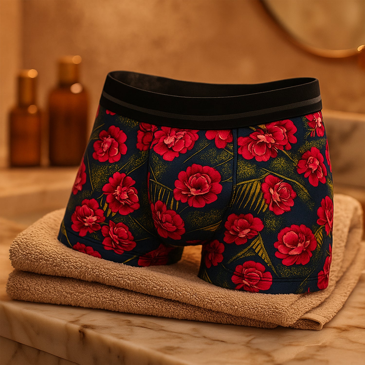 Men’s Stretch Boxer Briefs - (Medium / 1 Pc)