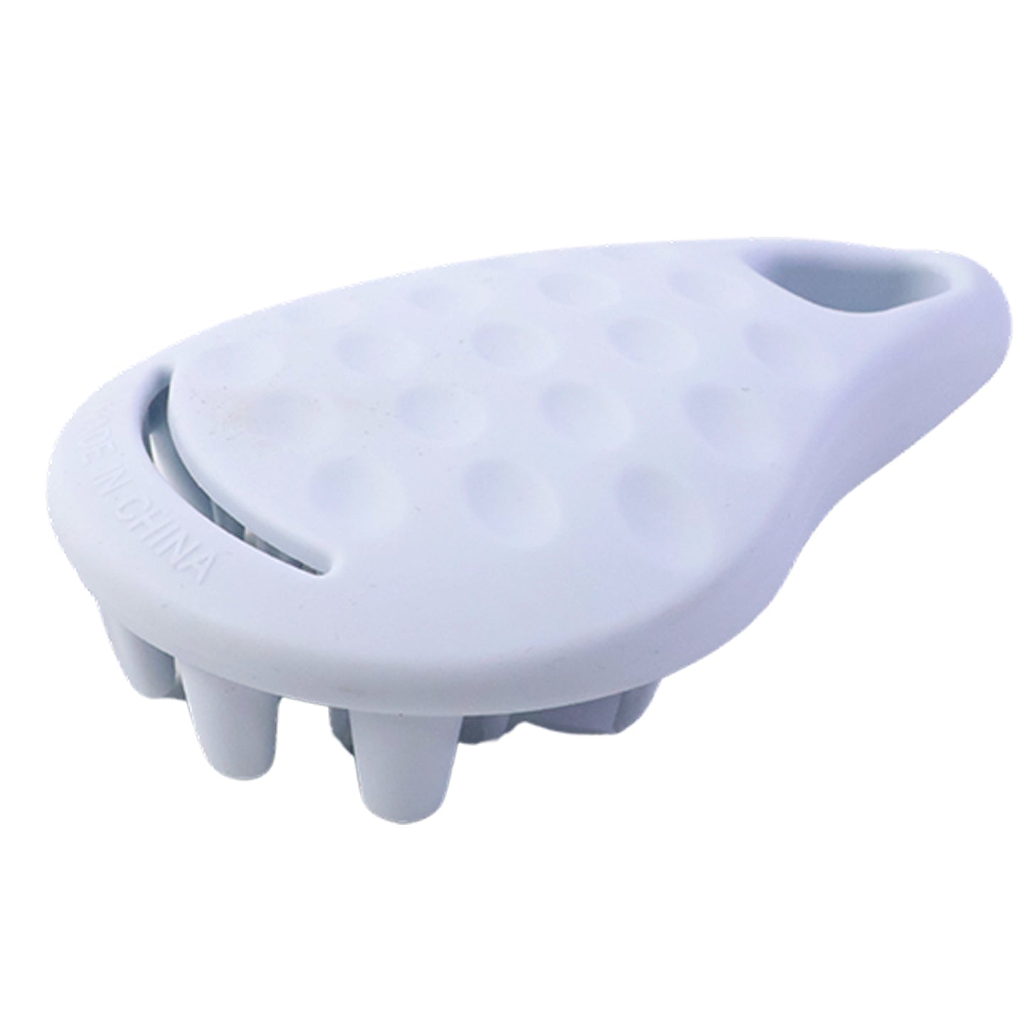 Ergonomic grip shampoo brush