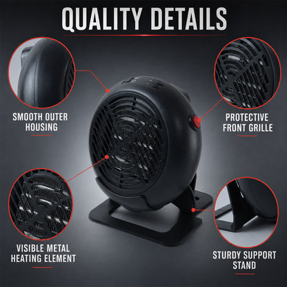 Room heater construction details