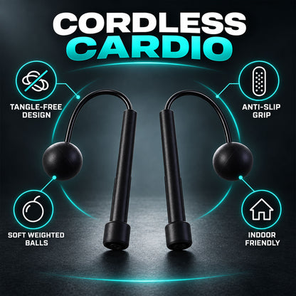 Cordless Skipping Wrist Ball for Sports Training, Cardio and Stamina (1 Pc)