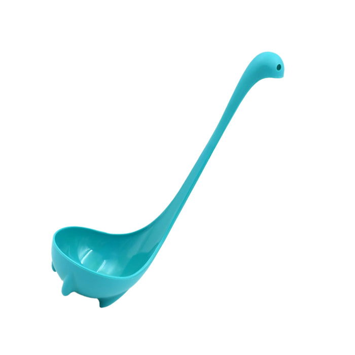 5871  Soup Spoon Creative Long Handle Standing Loch Ness Monster Colander Spoon Dinnerware Cooking Tools Kitchen Accessories