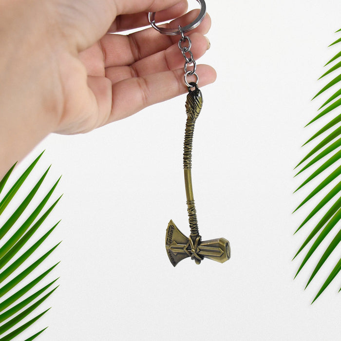 Stormbreaker Hammer Keychain: Unleash the Power of the Gods (1 Pc)