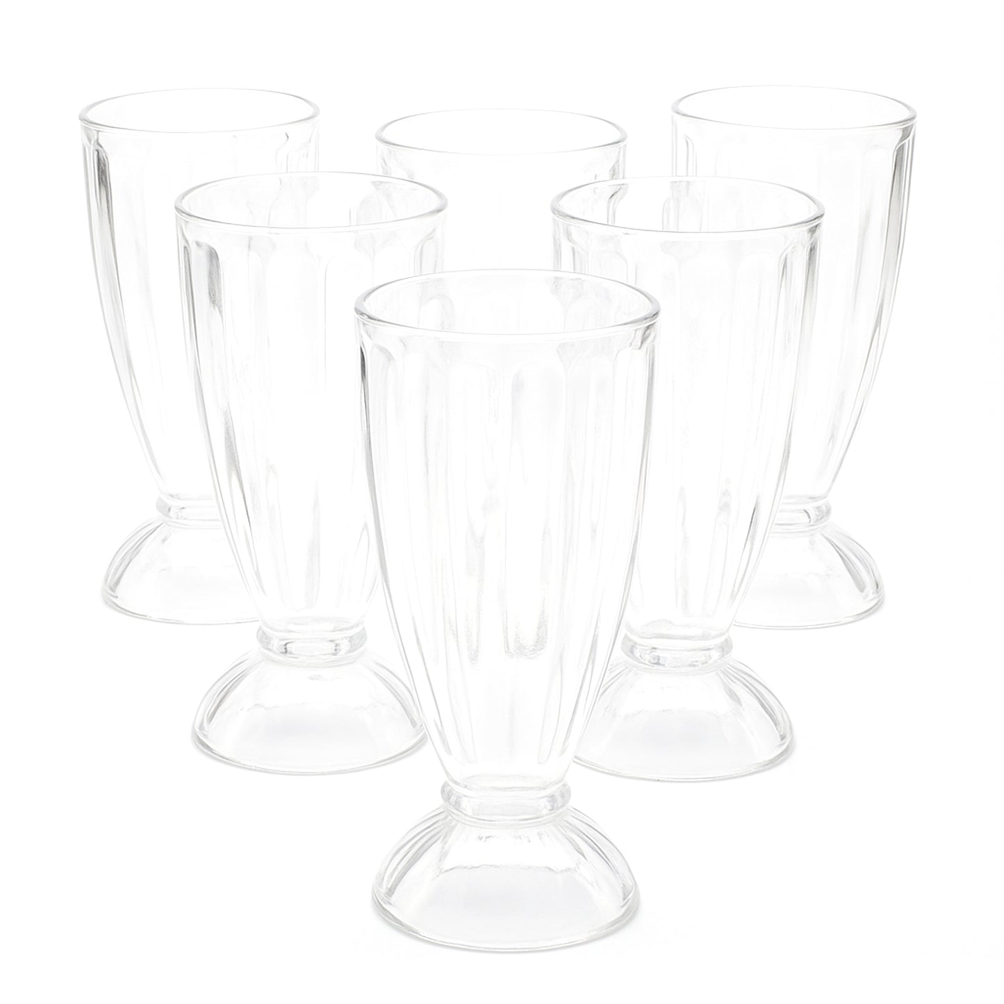 Apex Premium Dessert & Falooda Glasses (Approx 400ML / 6 Pc)