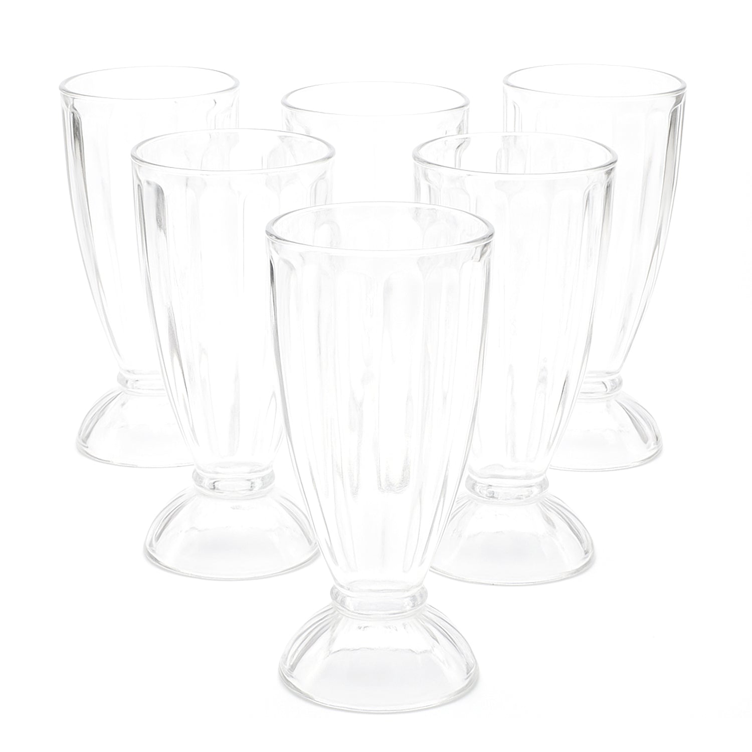 Apex Premium Dessert & Falooda Glasses (Approx 400ML / 6 Pc)