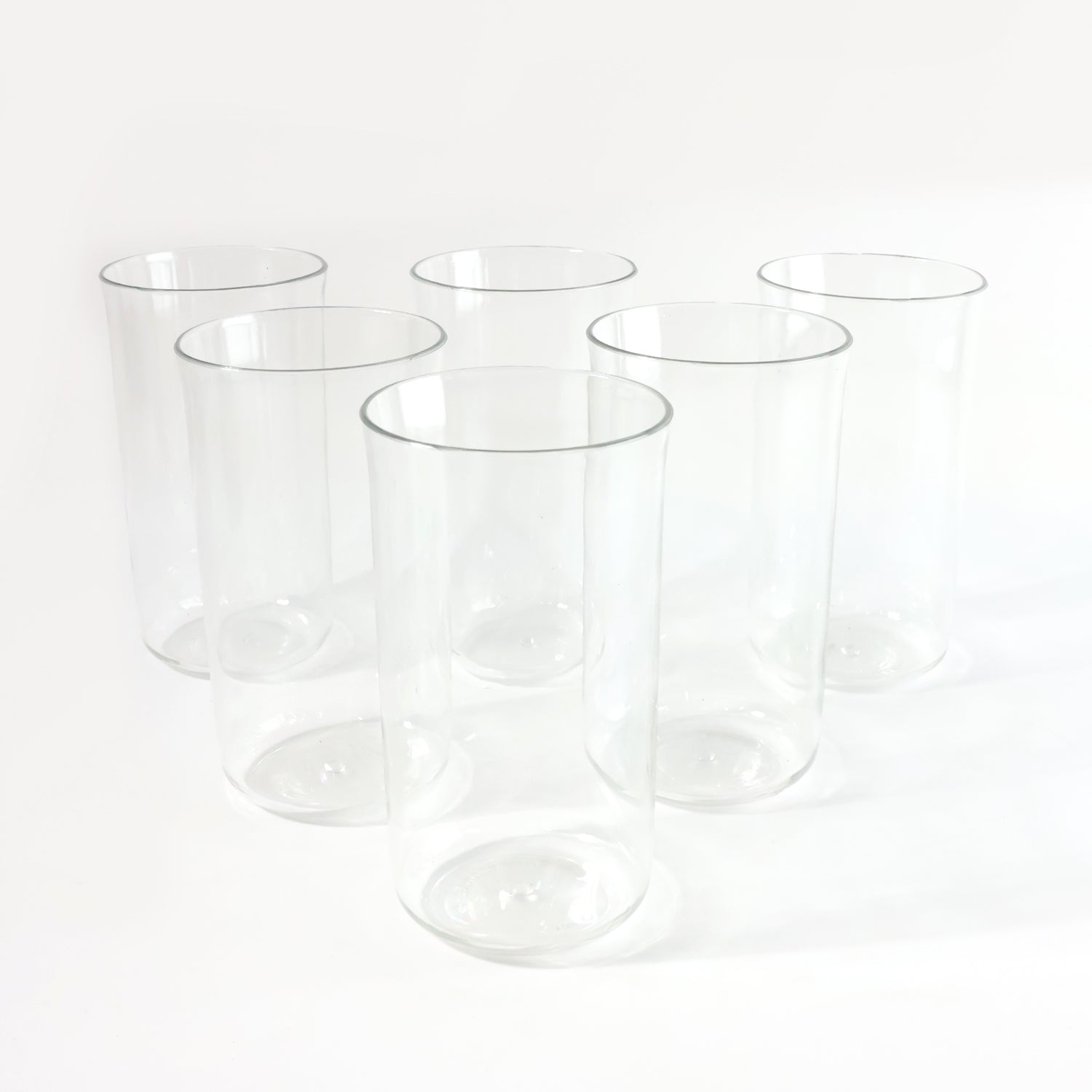 Glossy Plastic Glass Set (6 Pc / 300 ML)