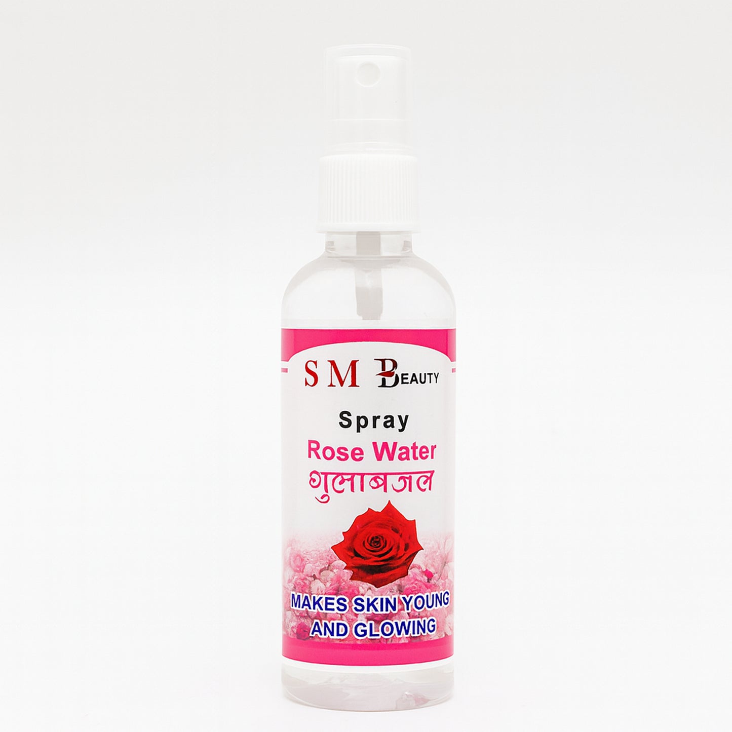 Rose Water Face Spray 100 ML Mist Bottle for Daily Face Care (1 Pc)