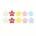 Metal Star Hair Clips – Set of 10 Colorful Barrettes for All Ages