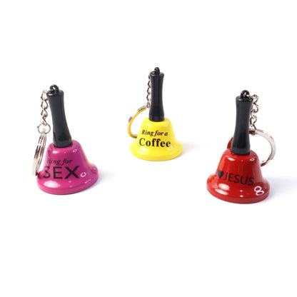 Mini Hand Bell with Keychain (1 Pc)