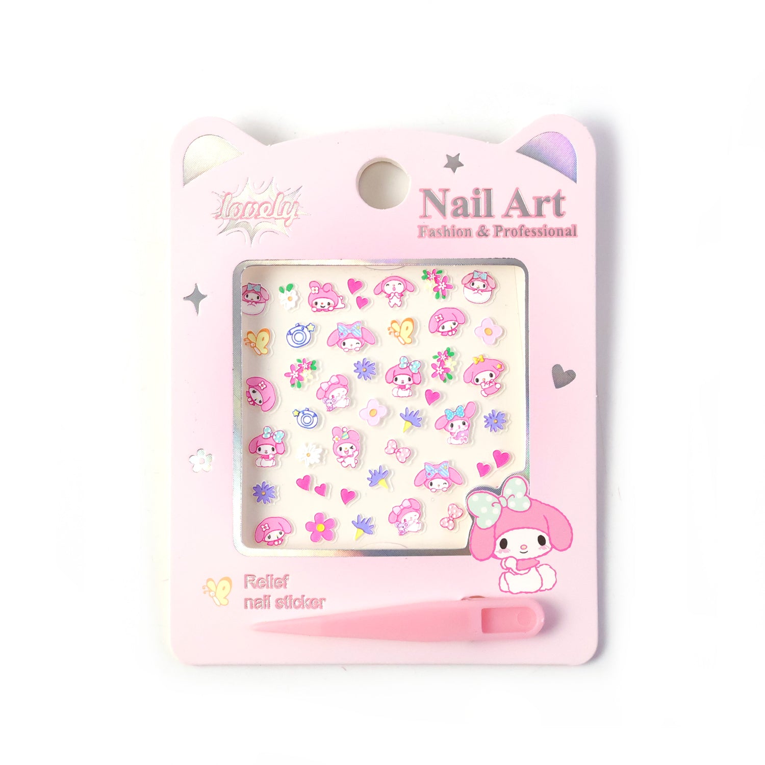 decorative nail stickers cartoon design