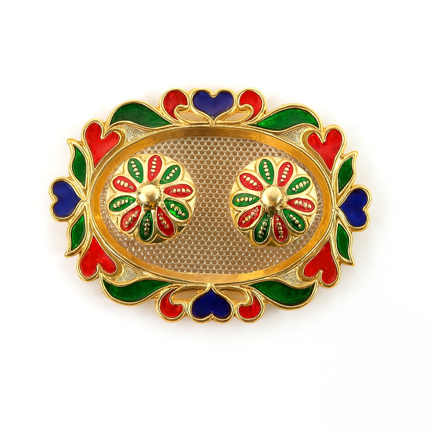 Meenakari Roli–Chawal Pooja - (1 Pc)