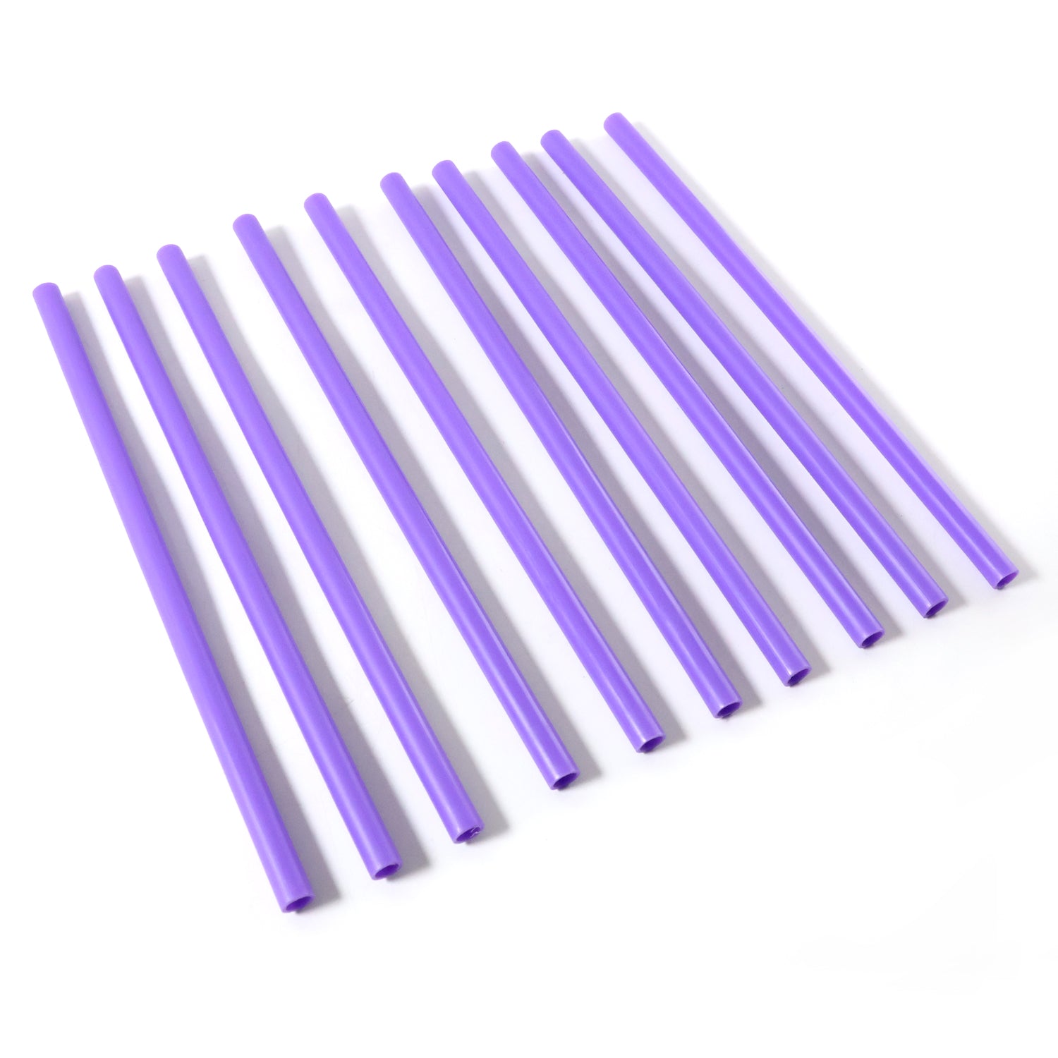 Reusable Plastic Drinking Straws Pack of 10
