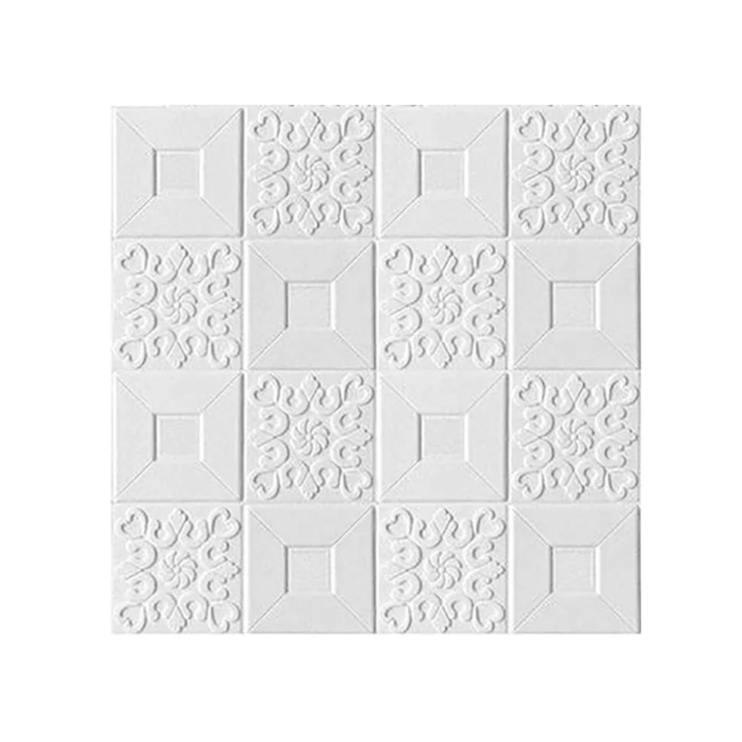Wallpaper 3D Foam Wallpaper Sticker Panels (70 x 70 Cm / 1 Pc)